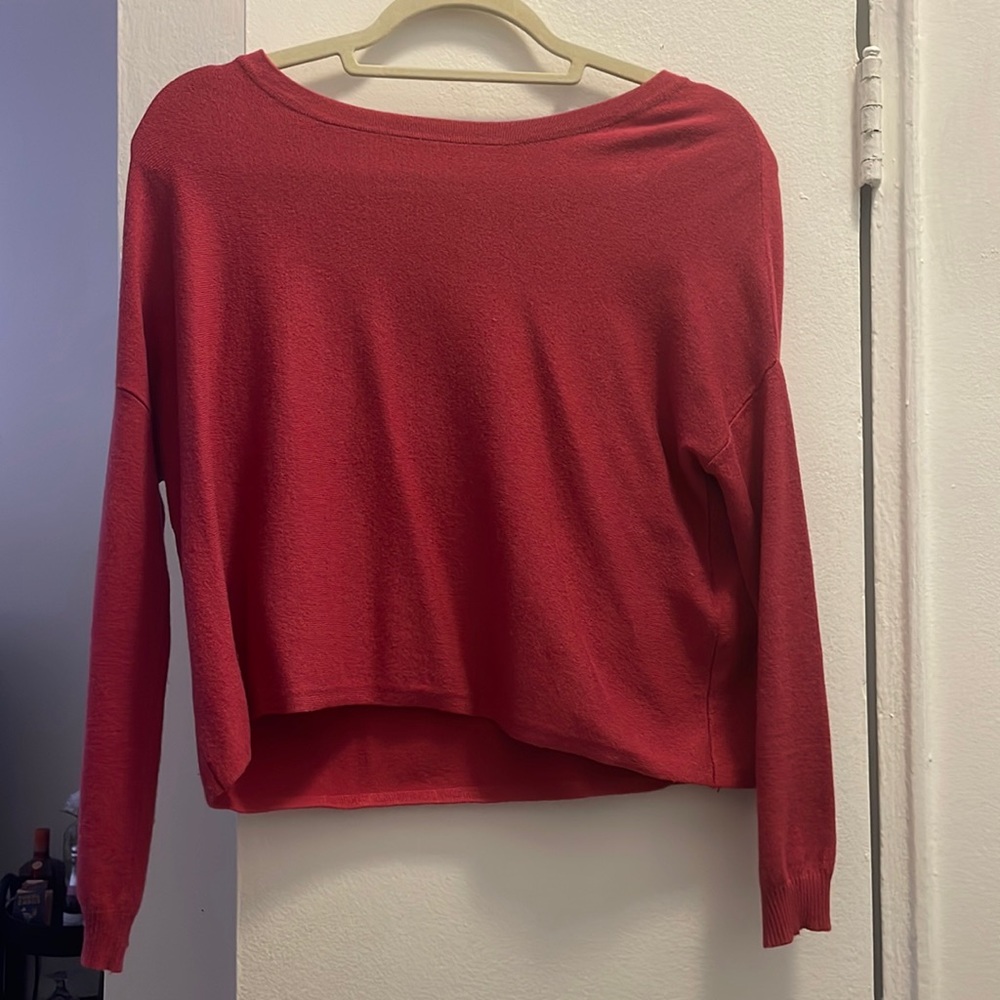 Long Sleeve crop sweater. Worn once